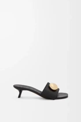 Pebble-Slide aus weichem Kalbsleder
