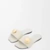 Pebble-Slide aus weichem Kalbsleder Pebble-Slide aus weichem Kalbsleder