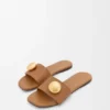 Pebble-Slide aus weichem Kalbsleder Pebble-Slide aus weichem Kalbsleder