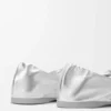 Pebble Soft Ballerina aus laminiertem Nappa-Lammleder Pebble Soft Ballerina aus laminiertem Nappa-Lammleder