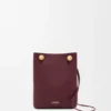 Pebble-Tasche aus glattem Kalbsleder Pebble-Tasche aus glattem Kalbsleder