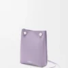 Pebble-Tasche aus glattem Kalbsleder Pebble-Tasche aus glattem Kalbsleder
