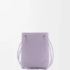 Pebble-Tasche aus glattem Kalbsleder Pebble-Tasche aus glattem Kalbsleder
