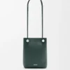 Pebble-Tasche aus glattem Kalbsleder Pebble-Tasche aus glattem Kalbsleder