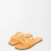 „Petal Anagram“-Pantolette aus besticktem Canvas „Petal Anagram“-Pantolette aus besticktem Canvas