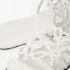 „Petal Anagram“-Pantolette aus Kalbsleder „Petal Anagram“-Pantolette aus Kalbsleder