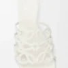 „Petal Anagram“-Pantolette aus weichem Kalbsleder „Petal Anagram“-Pantolette aus weichem Kalbsleder
