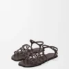 „Petal Anagram“-Sandale aus Kalbsleder „Petal Anagram“-Sandale aus Kalbsleder