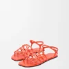 „Petal Anagram“-Sandale aus Kalbsleder „Petal Anagram“-Sandale aus Kalbsleder