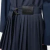 Plisseekleid aus Baumwollmischung Plisseekleid aus Baumwollmischung