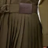 Plisseekleid aus Baumwollmischung Plisseekleid aus Baumwollmischung