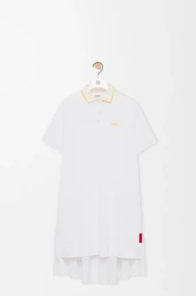 Polo-Kleid aus Baumwolle