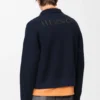 Polo-Pullover aus Wolle Polo-Pullover aus Wolle