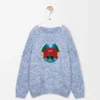 Pullover aus einer Woll-Mohair-Mischung Pullover aus einer Woll-Mohair-Mischung
