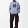Pullover aus einer Woll-Mohair-Mischung Pullover aus einer Woll-Mohair-Mischung