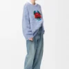 Pullover aus einer Woll-Mohair-Mischung Pullover aus einer Woll-Mohair-Mischung