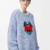 Pullover aus einer Woll-Mohair-Mischung Pullover aus einer Woll-Mohair-Mischung