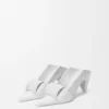 Pumps mit Origami-Lasche aus Lammleder Pumps mit Origami-Lasche aus Lammleder