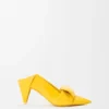 Pumps „Origami Con“ mit Klappe hinten aus Lammleder Pumps „Origami Con“ mit Klappe hinten aus Lammleder