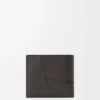 Puzzle-Portemonnaie im Zweifach-Format aus geschmeidigem, genarbtem Kalbsleder