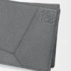 Puzzle-Portemonnaie im Zweifach-Format aus geschmeidigem, genarbtem Kalbsleder