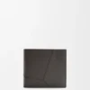 Puzzle-Portemonnaie zum Aufklappen aus klassischem Kalbsleder Puzzle-Portemonnaie zum Aufklappen aus klassischem Kalbsleder