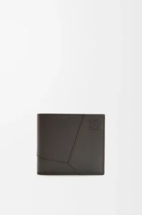 Puzzle-Portemonnaie zum Aufklappen aus klassischem Kalbsleder