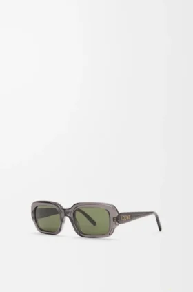 Rechteckige, schmale Sonnenbrille
