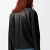 Reißverschlussjacke aus Nappa-Lammleder Reißverschlussjacke aus Nappa-Lammleder