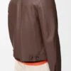 Reißverschlussjacke aus Nappa-Lammleder Reißverschlussjacke aus Nappa-Lammleder