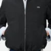 Reißverschlussjacke aus technischer Baumwolle Reißverschlussjacke aus technischer Baumwolle