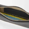 Rio-Beutel aus klassischem Kalbsleder und Raffia Rio-Beutel aus klassischem Kalbsleder und Raffia