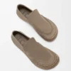 Rio-Loafer aus Wildleder und Raffia