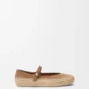 Rio Mary-Jane aus Wildleder und Raffia Rio Mary-Jane aus Wildleder und Raffia