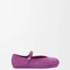 Rio Mary-Jane aus Wildleder und Raffia Rio Mary-Jane aus Wildleder und Raffia