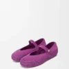 Rio Mary-Jane aus Wildleder und Raffia Rio Mary-Jane aus Wildleder und Raffia