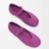 Rio Mary-Jane aus Wildleder und Raffia Rio Mary-Jane aus Wildleder und Raffia