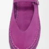Rio Mary-Jane aus Wildleder und Raffia Rio Mary-Jane aus Wildleder und Raffia