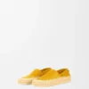 Rio-Slipper aus Wildleder und Raffia Rio-Slipper aus Wildleder und Raffia