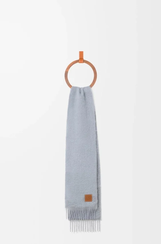 Schal aus Mohair und Wolle Schal aus Mohair und Wolle