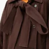 Schleifenjacke aus Ziegenveloursleder Schleifenjacke aus Ziegenveloursleder