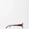 Schmale Sonnenbrille in Dreiecksform