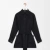 Seidenbluse mit Gürtel Seidenbluse mit Gürtel