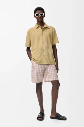 Shorts aus Baumwolle
