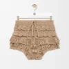 Shorts aus gehäkelter Baumwolle Shorts aus gehäkelter Baumwolle