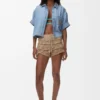 Shorts aus gehäkelter Baumwolle Shorts aus gehäkelter Baumwolle