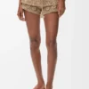 Shorts aus gehäkelter Baumwolle Shorts aus gehäkelter Baumwolle