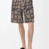 Shorts aus Jacquard-Frottee Shorts aus Jacquard-Frottee