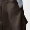 Shorts aus Nappa-Kalbsleder Shorts aus Nappa-Kalbsleder