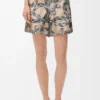 Shorts aus Seide